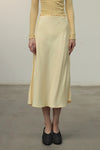 BASERANGE DYDINE Midi Skirt France BAS-SKDYM-VI-AU24-SFYH SKDYM Sophia Yellow